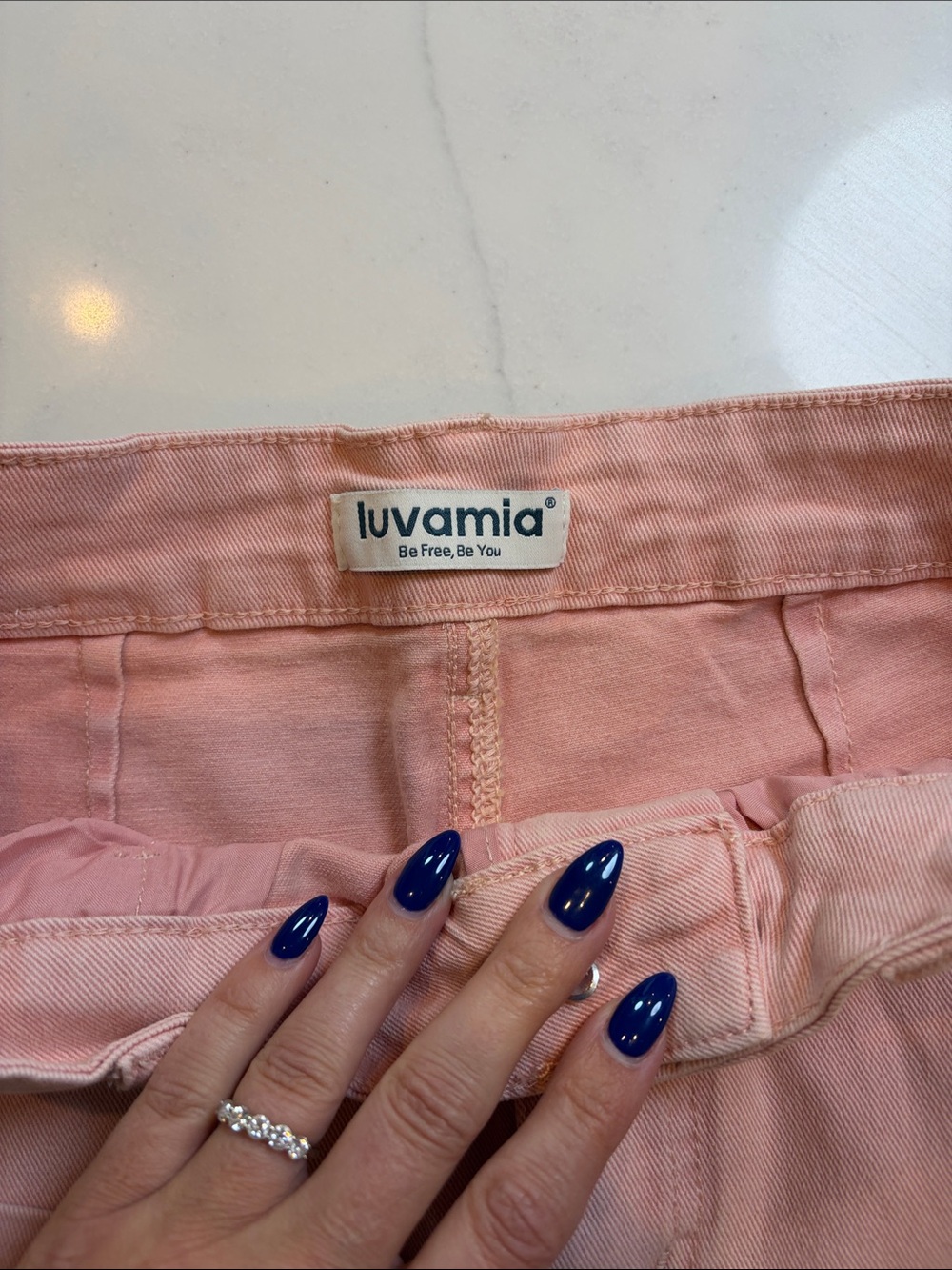 Light Pink Shorts - Picture 3 of 5